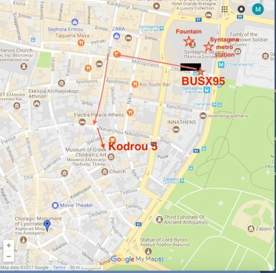Quiet Apartment In Plaka Athens Ngoại thất bức ảnh